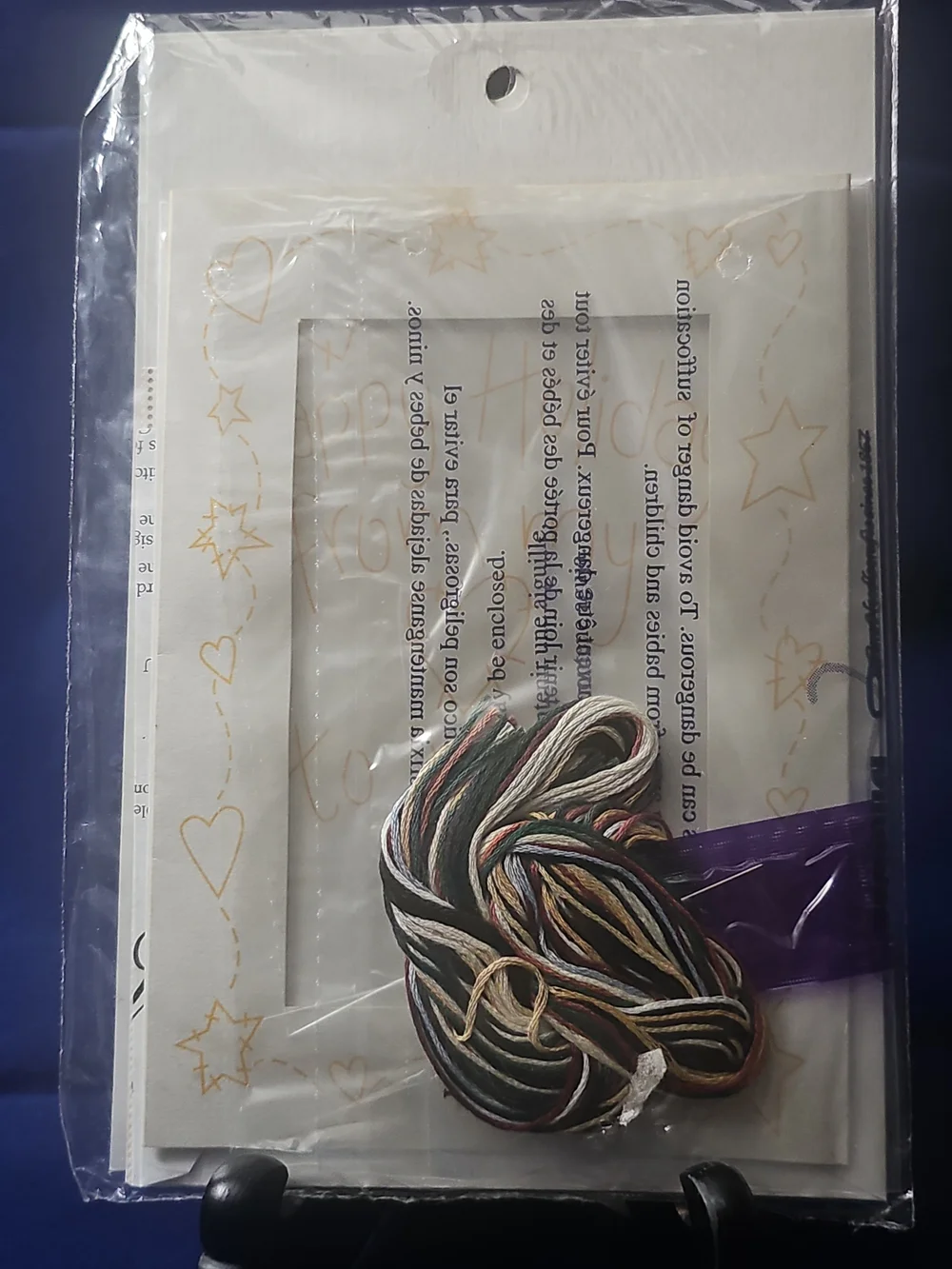 Alma Lynne Red Angel Christmas Card Cross Stitch Kit - Great Handcrafted Gift